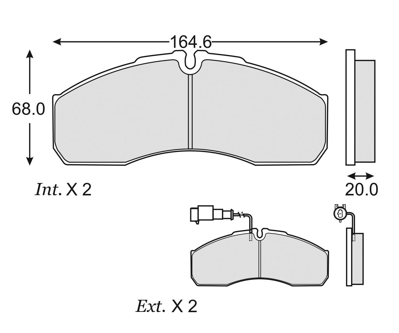 BALATA NISSAN CABSTAR RENAULT MASCOTT
